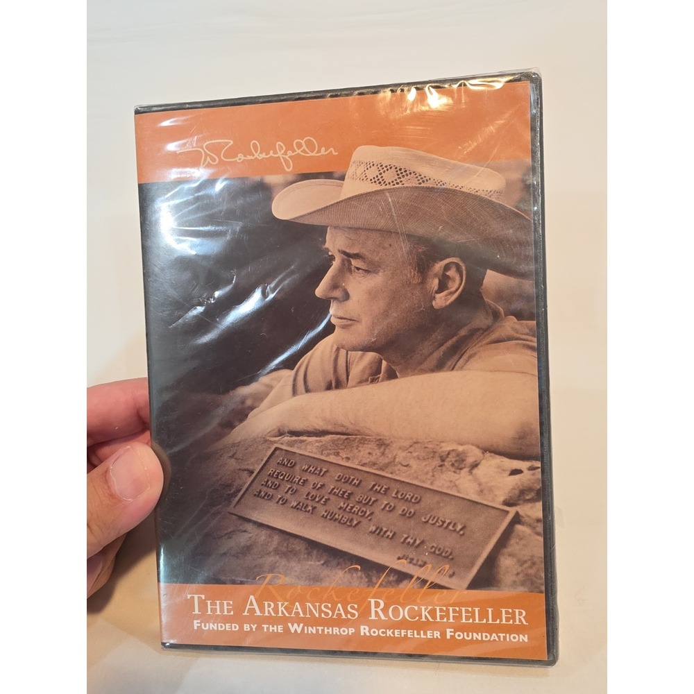 The Arkansas Rockefeller DVD 56 Minute Film Is His Story Winthrop Tested & Plays
